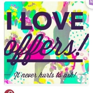 Feel free to make an offer